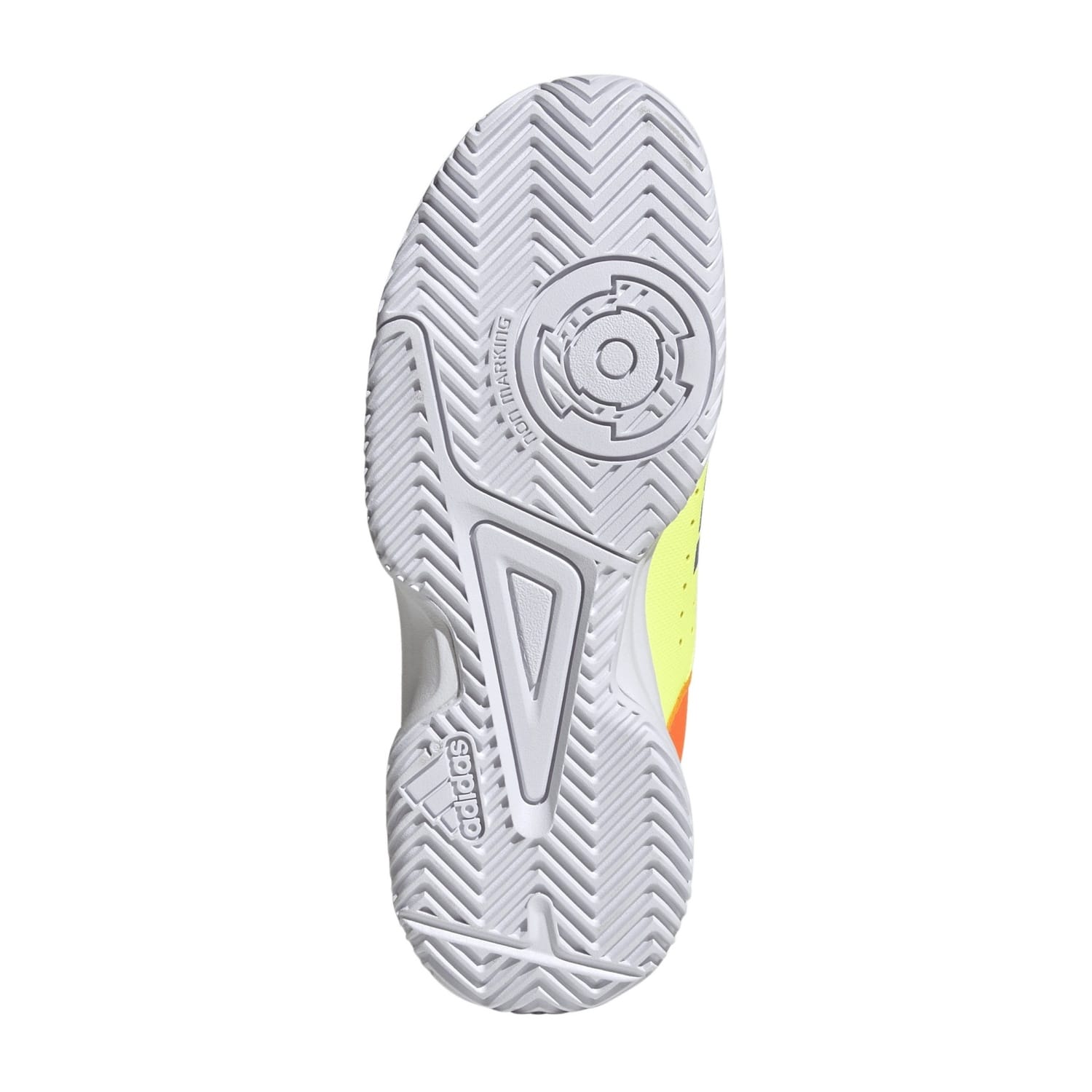 Zapatillas de balonmano de niños COURT STABIL JR adidas - Amarillo Amarillo-2