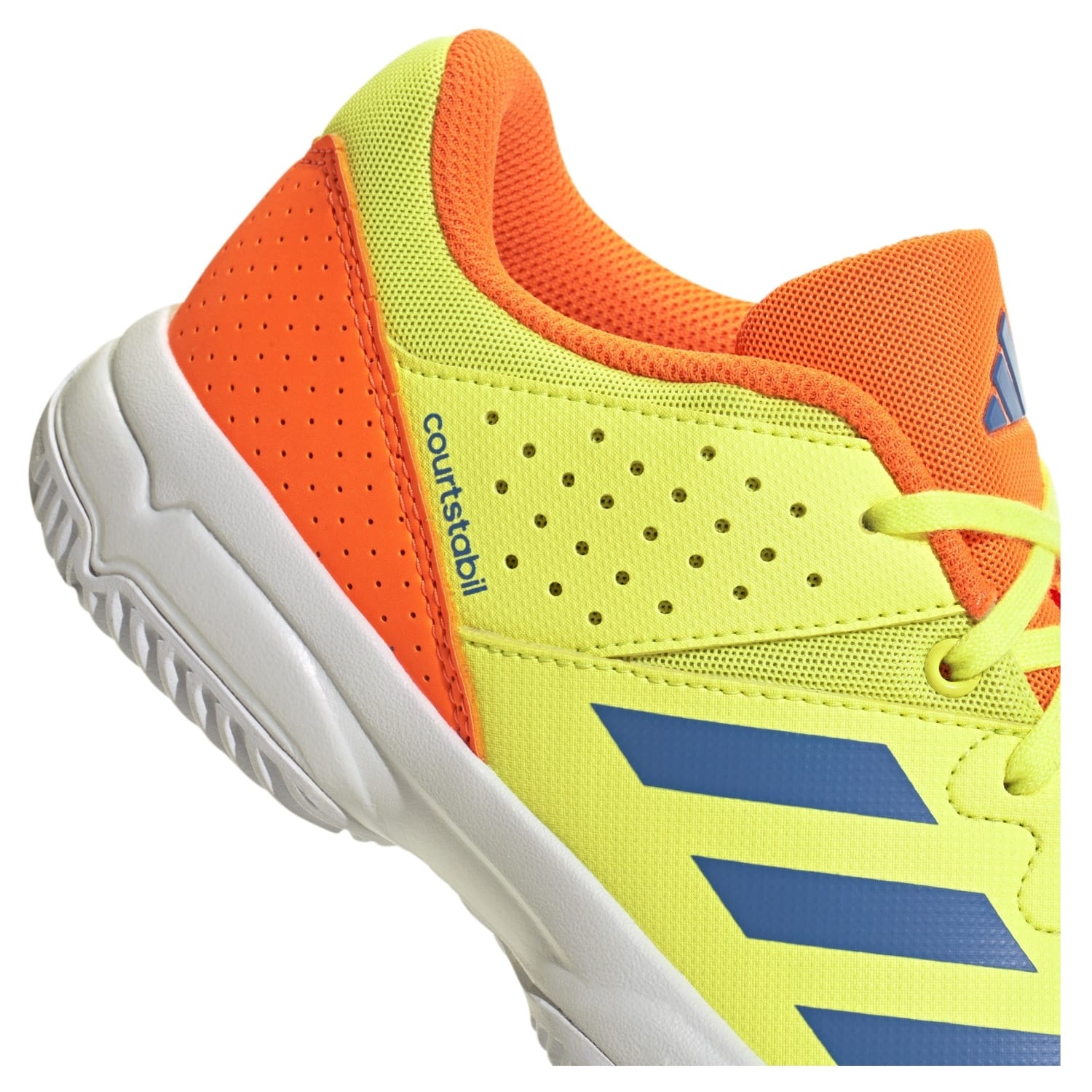Zapatillas de balonmano de niños COURT STABIL JR adidas - Amarillo Amarillo-6