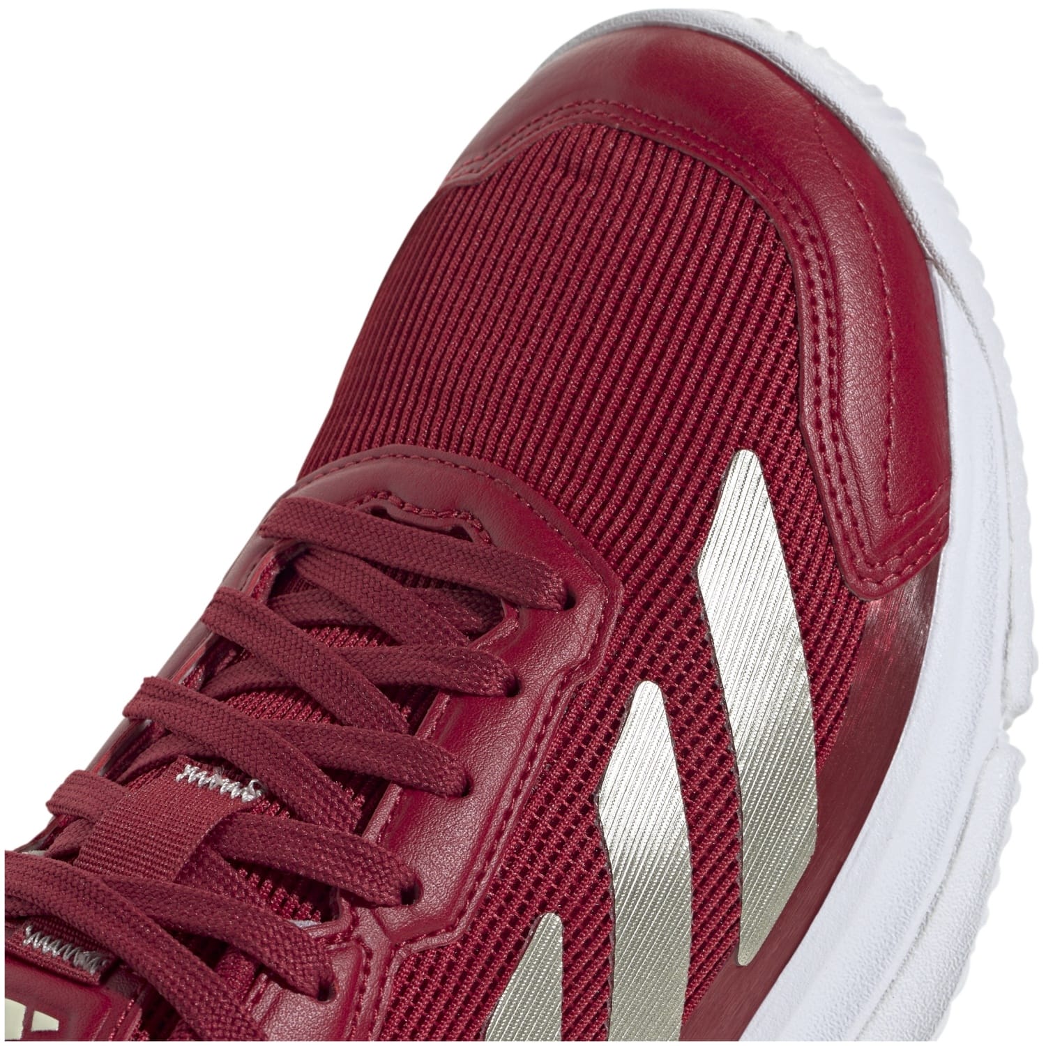 Imagen 7 de Zapatillas de pádel de mujer COURTQUICK PADEL adidas - Rojo Rojo
