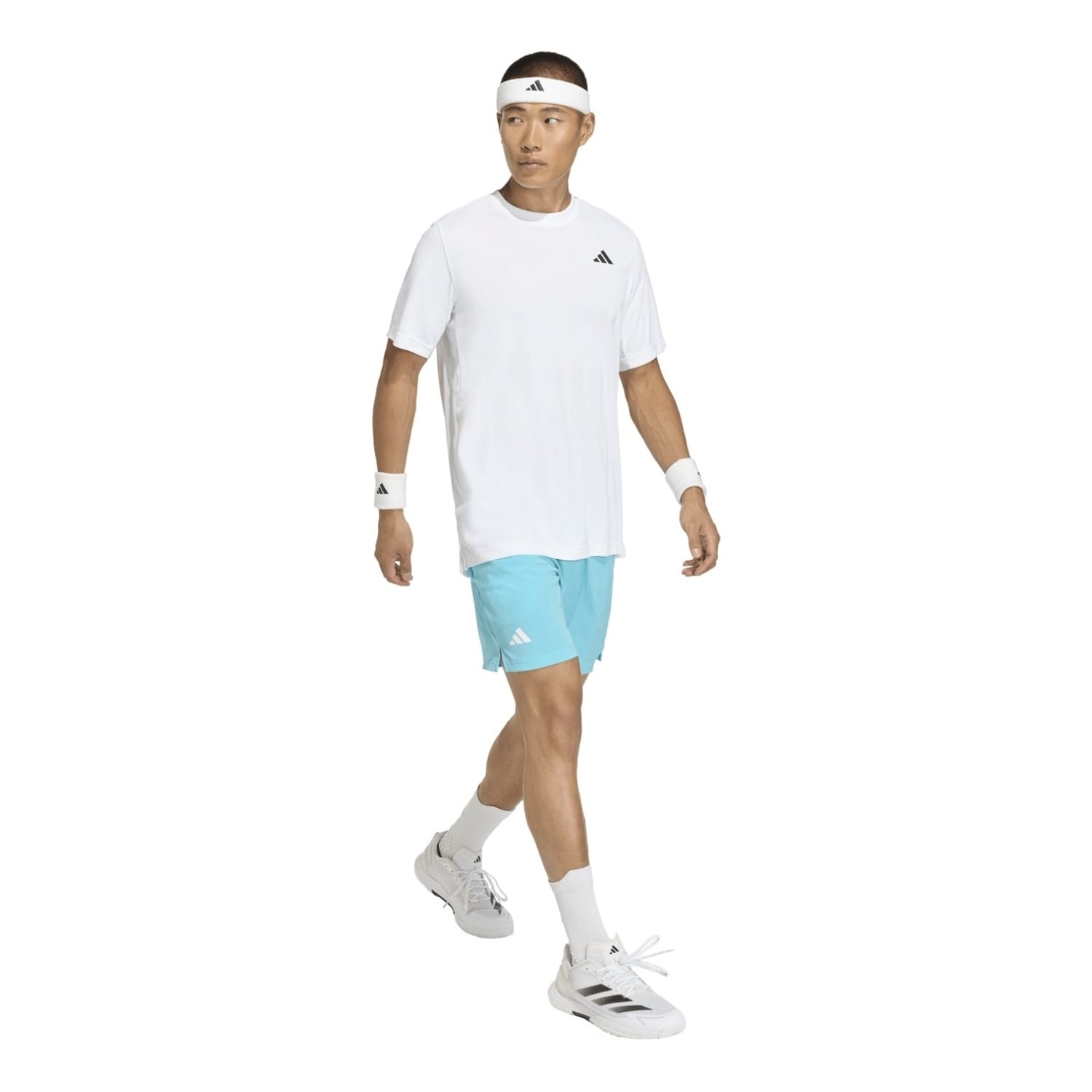 Imagen 3 de Pantalón corto de tenis y pádel de hombre ERGO adidas - Azul Turquesa Azul Turquesa