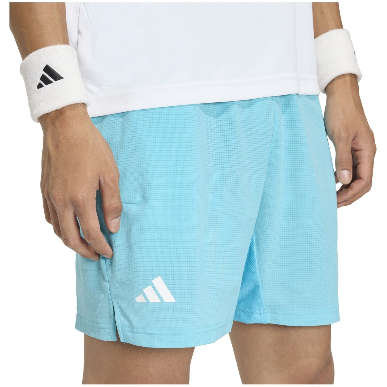 Imagen 4 de Pantalón corto de tenis y pádel de hombre ERGO adidas - Azul Turquesa Azul Turquesa
