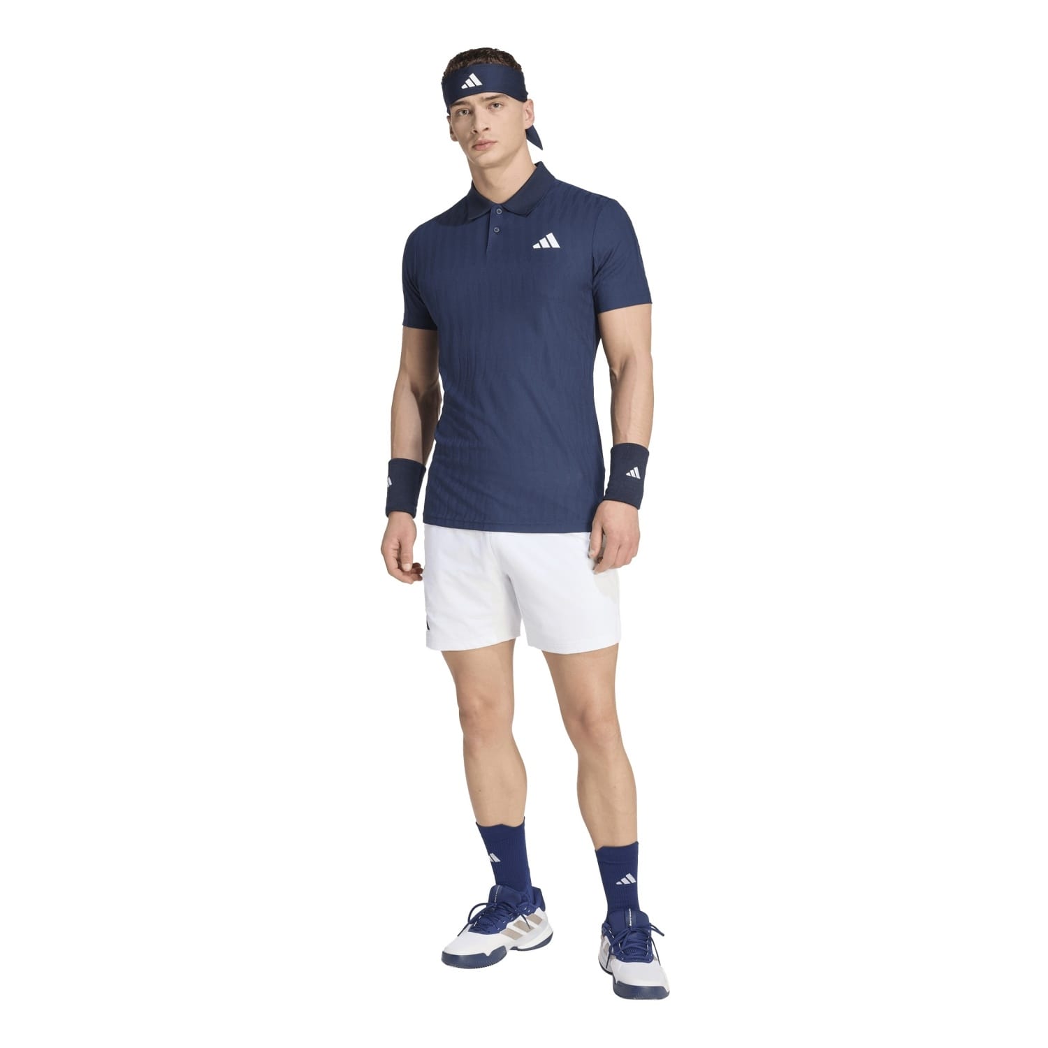 Imagen 1 de Polo de tenis y pádel de hombre FREELIFT adidas Azul oscuro