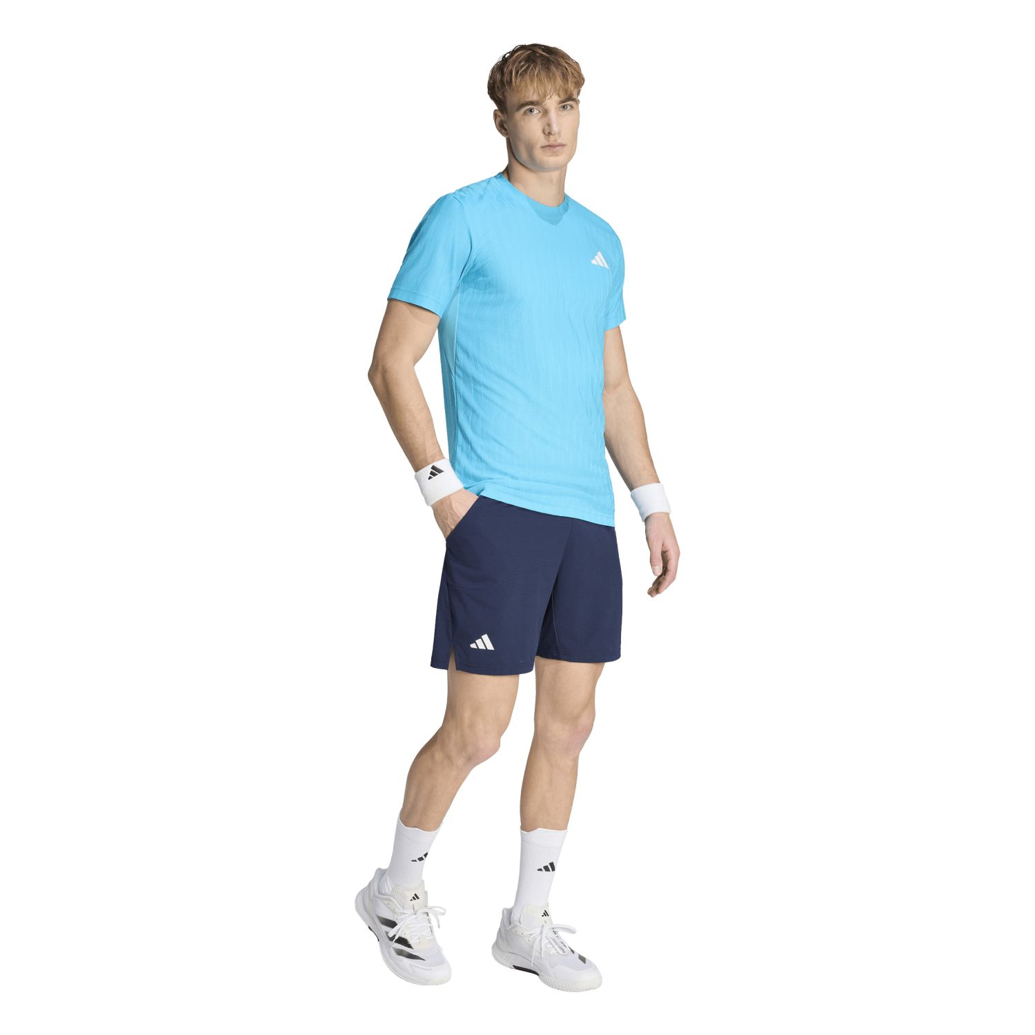 Imagen 3 de Pantalón corto de tenis y pádel de hombre ERGO adidas - Azul oscuro Azul oscuro