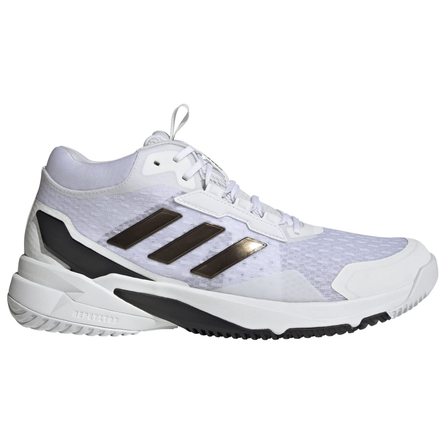 Botas indoor de hombre CRAZYFLIGHT 6 MID M adidas Blanco / Negro