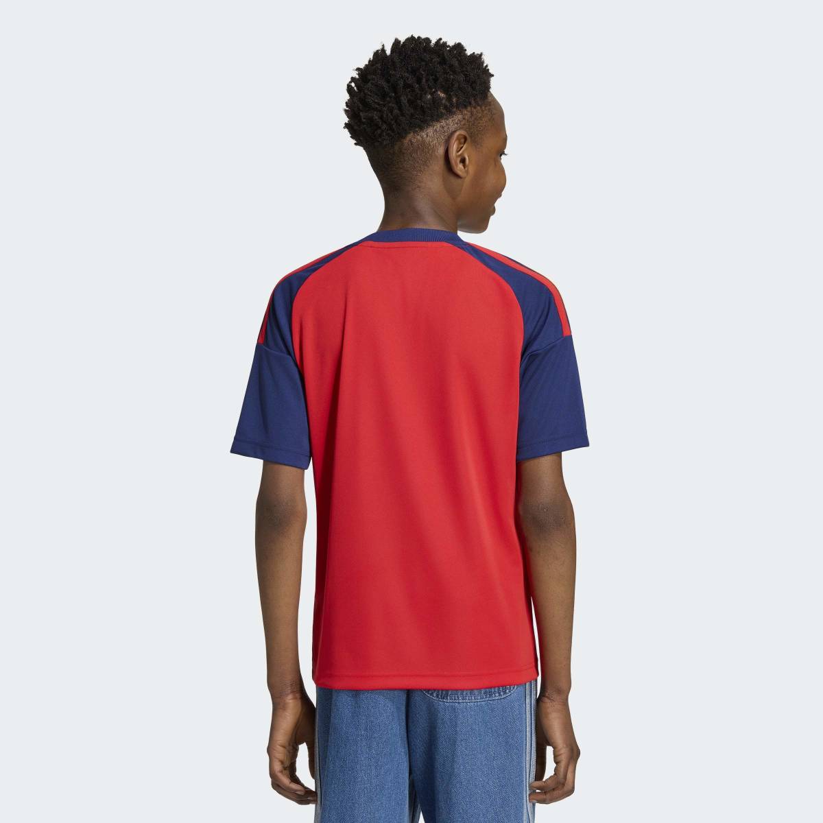 Camiseta de fútbol de niños Spain Fef Adidas - Burdeos Burdeos-7