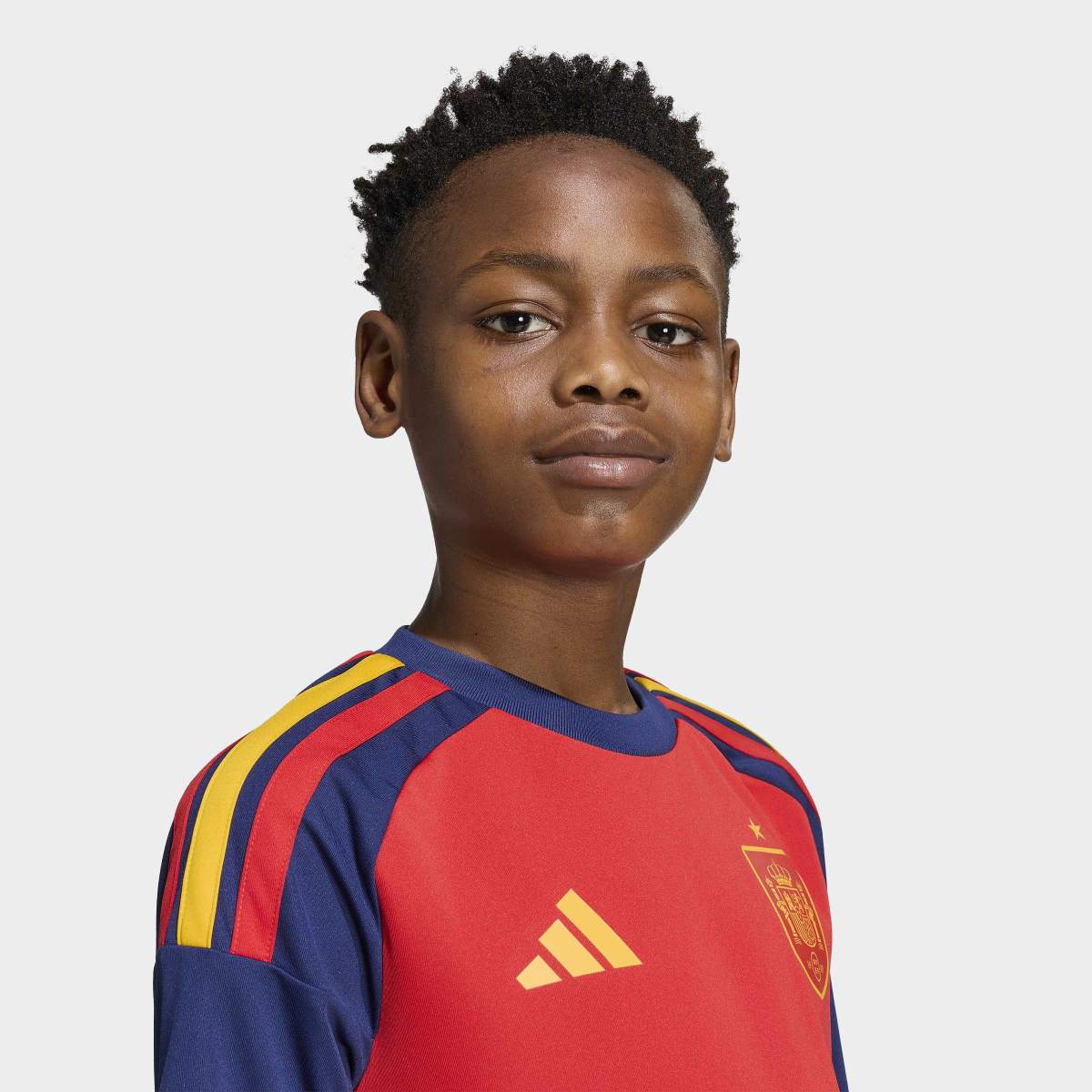 Camiseta de fútbol de niños Spain Fef Adidas - Burdeos Burdeos-8