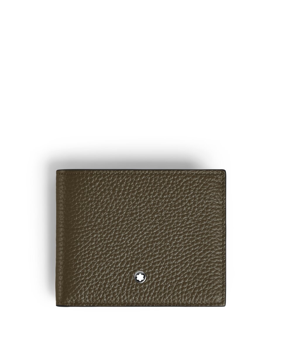 Imagen 0 de Cartera de hombre Montblanc de piel Kaki