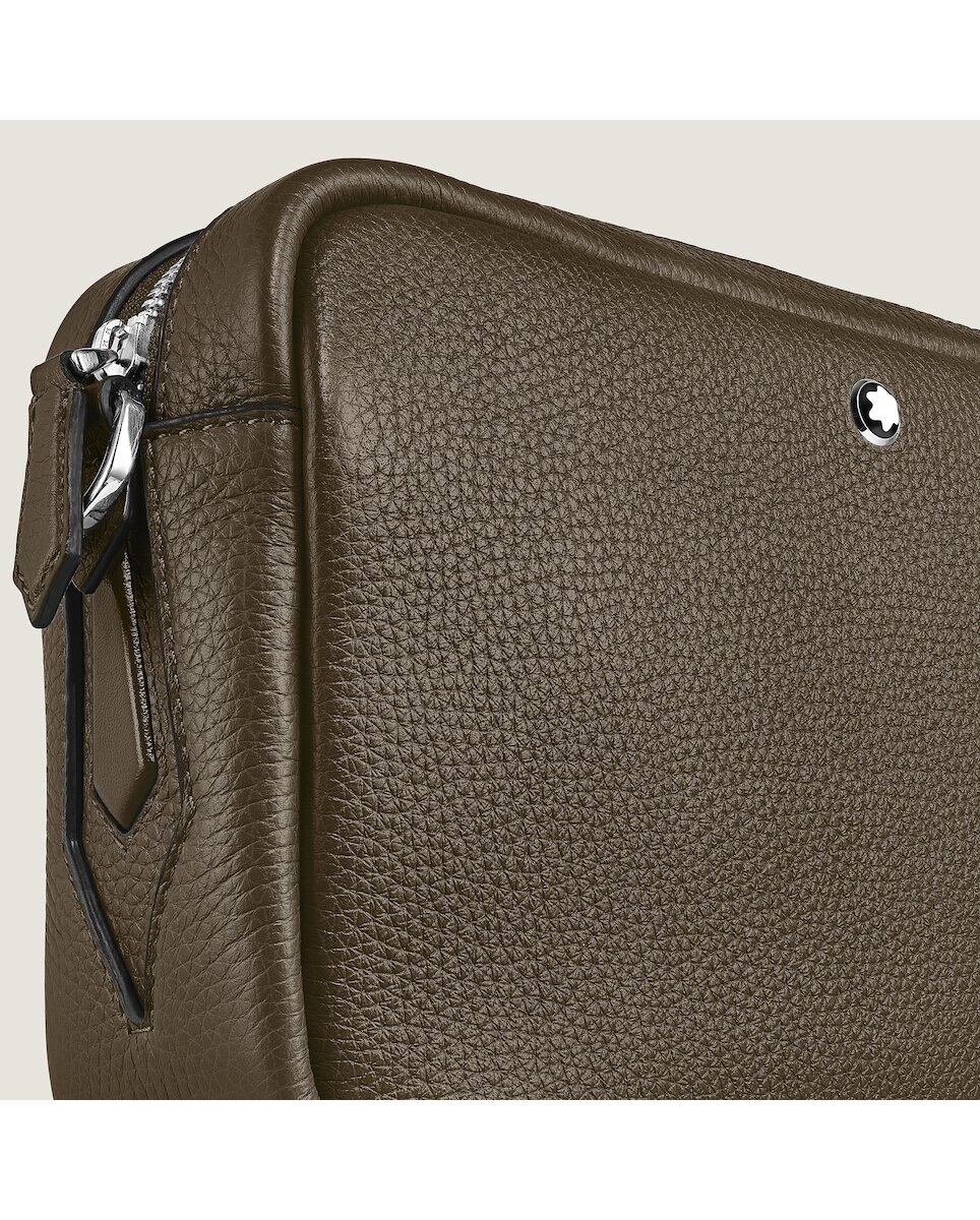 Bolso Montblanc de piel - Marrón Marrón-4