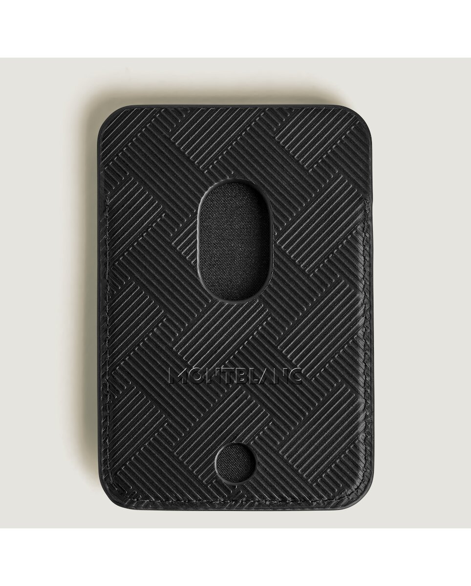 Imagen 4 de Tarjetero Montblanc de piel - Negro Negro