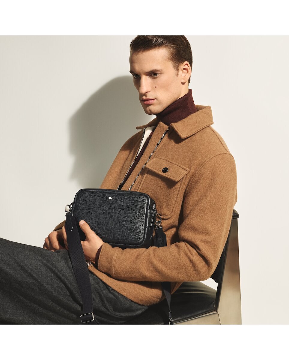 Bolso Montblanc de piel - Negro Negro-2