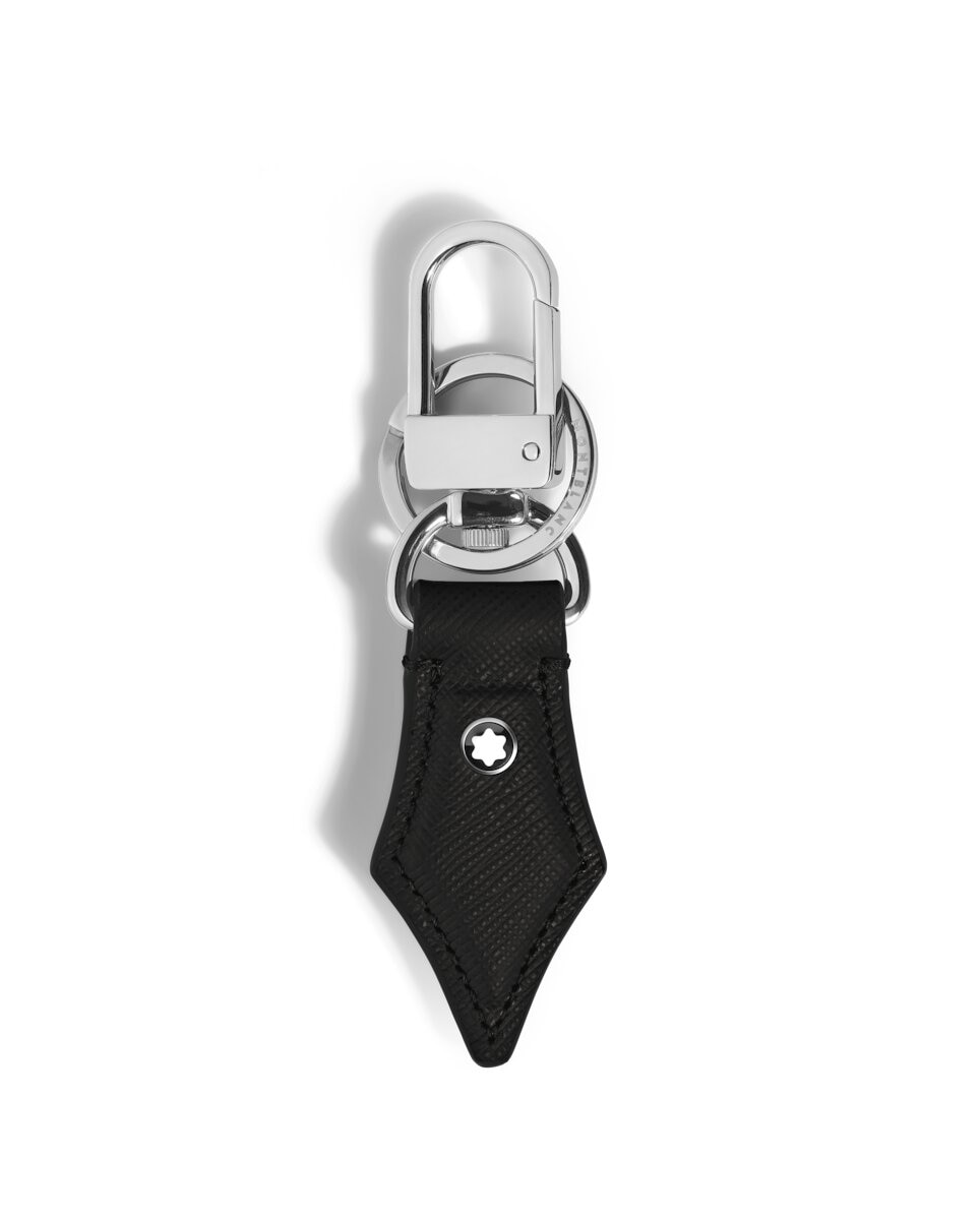 Imagen 1 de Llavero Montblanc de piel - Negro Negro