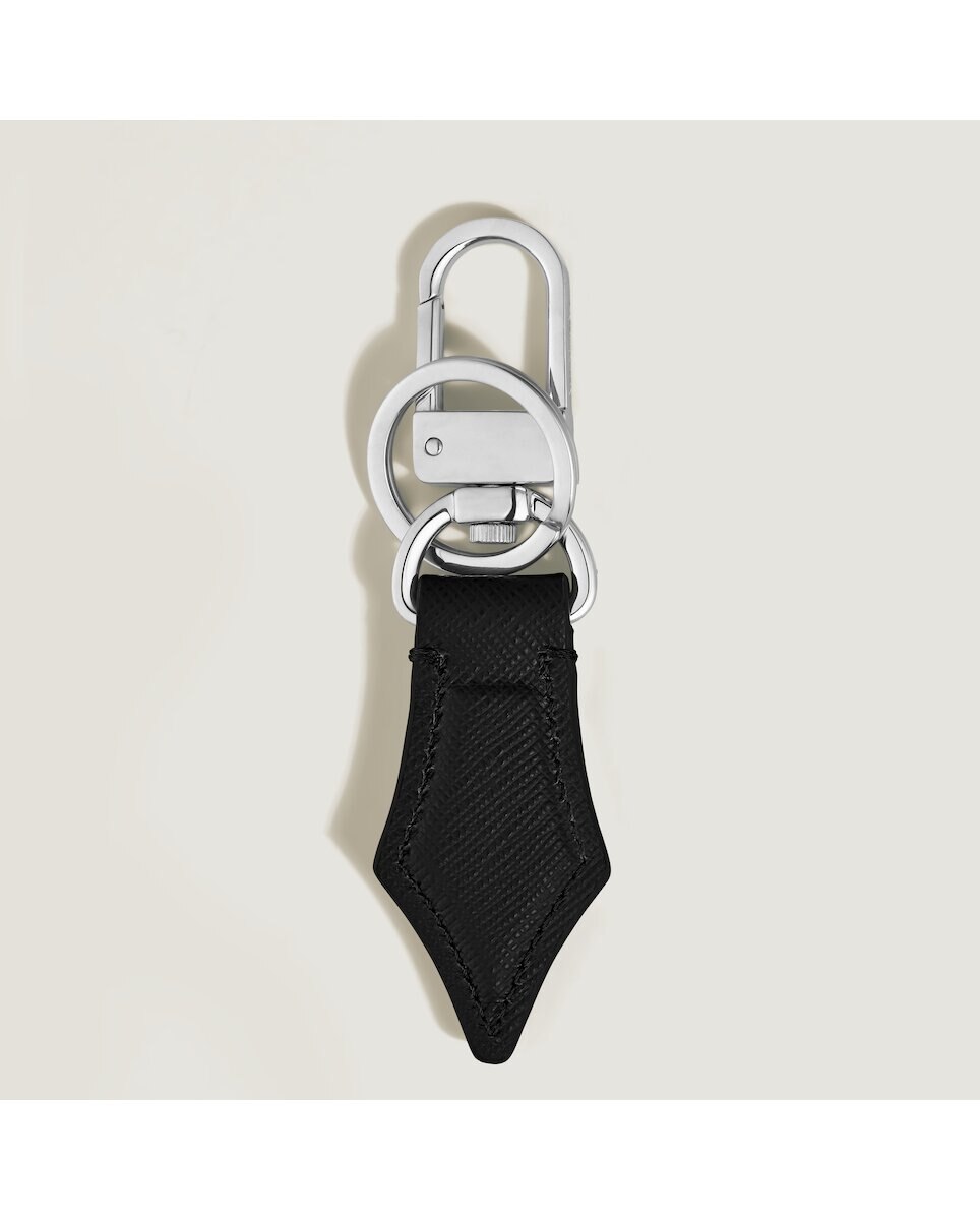 Imagen 4 de Llavero Montblanc de piel - Negro Negro