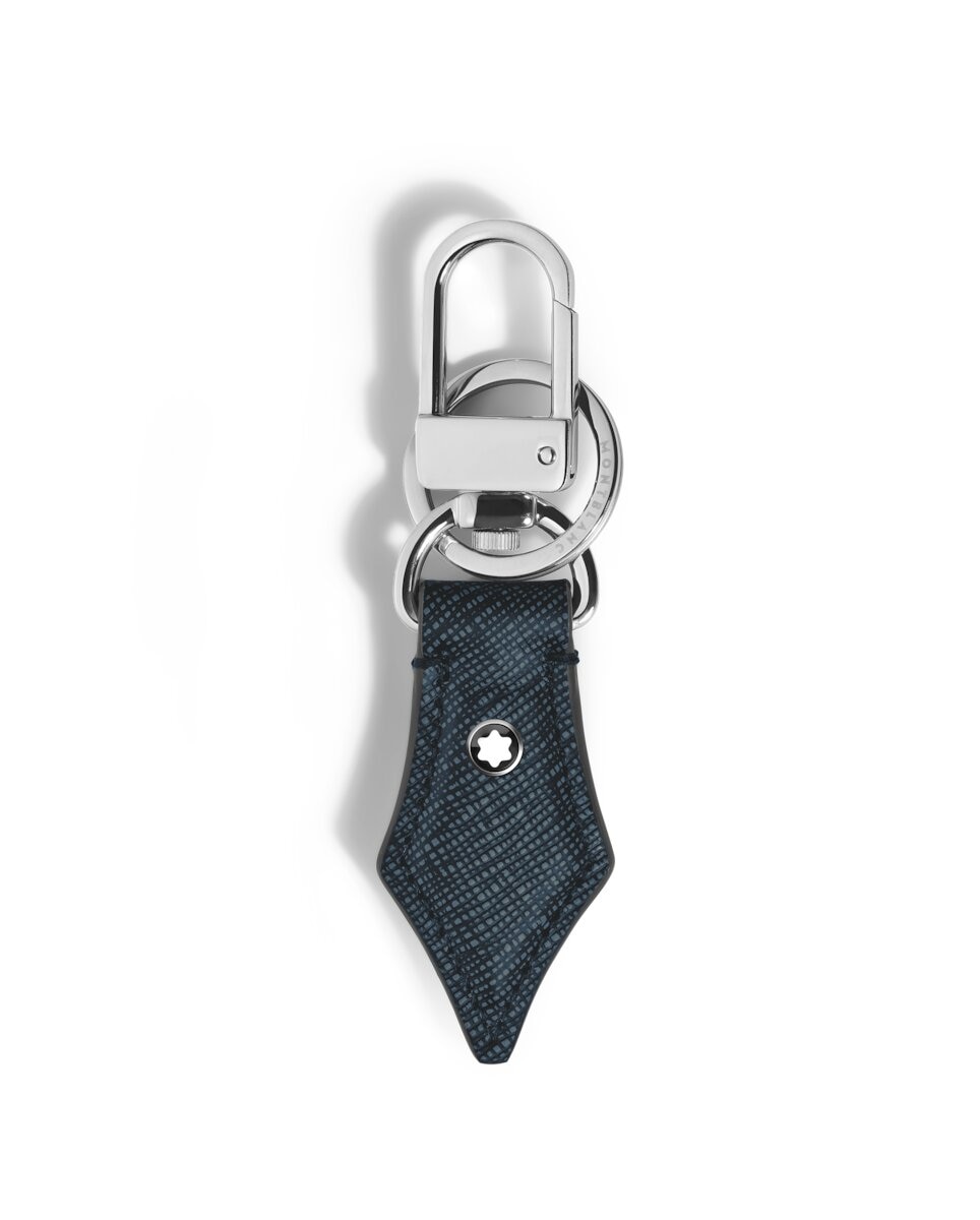 Imagen 0 de Llavero Montblanc de piel Azul