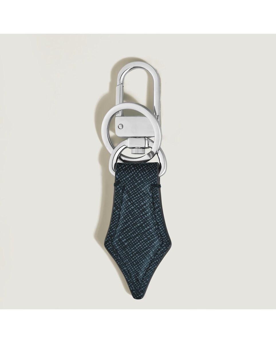 Imagen 4 de Llavero Montblanc de piel - Azul Azul