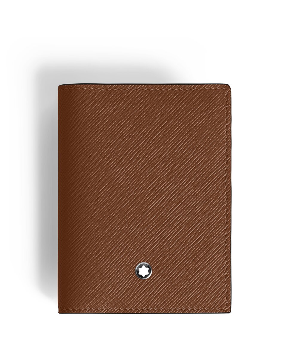 Imagen 0 de Tarjetero Montblanc de piel Azul