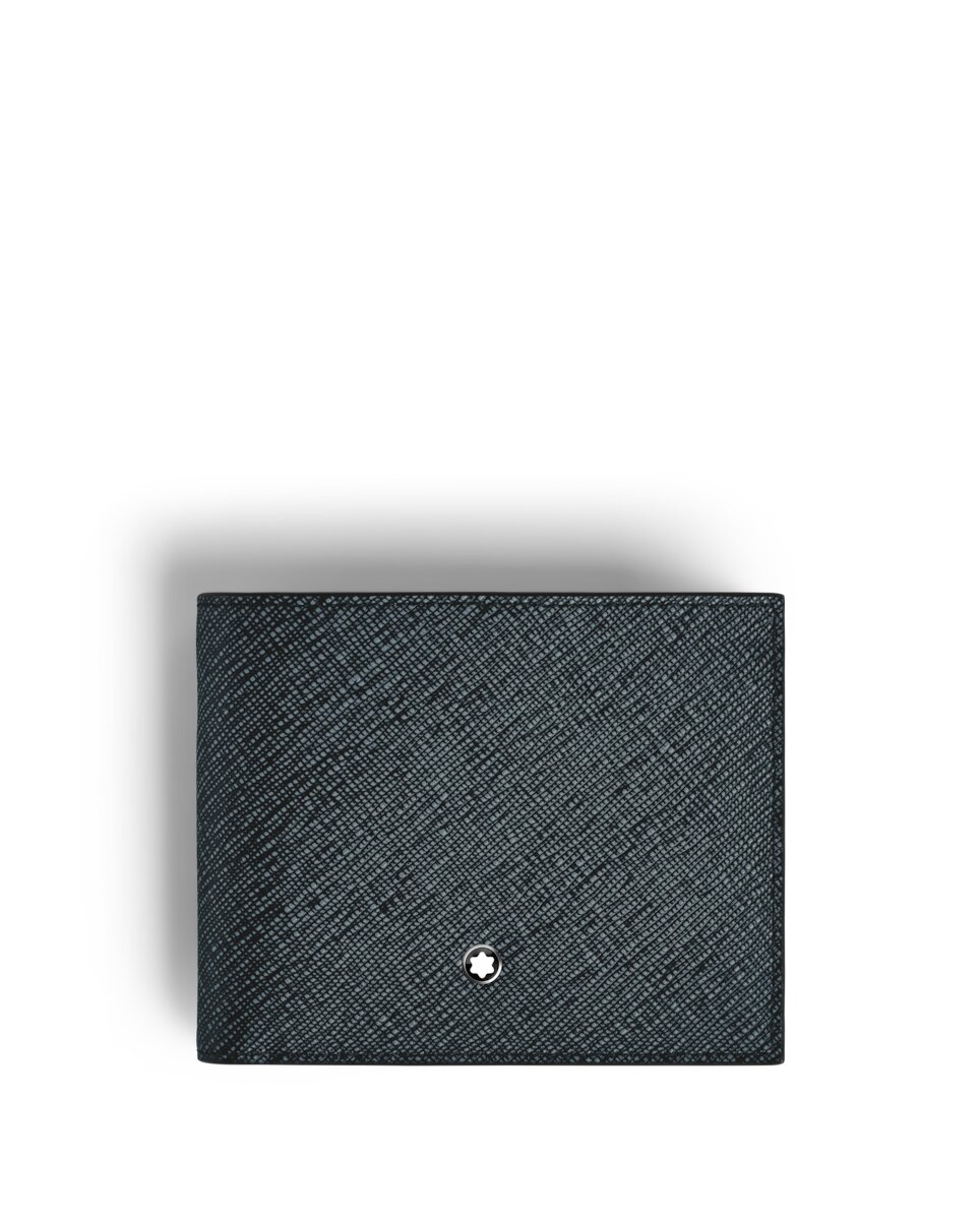 Cartera Montblanc de piel - Azul Azul-3