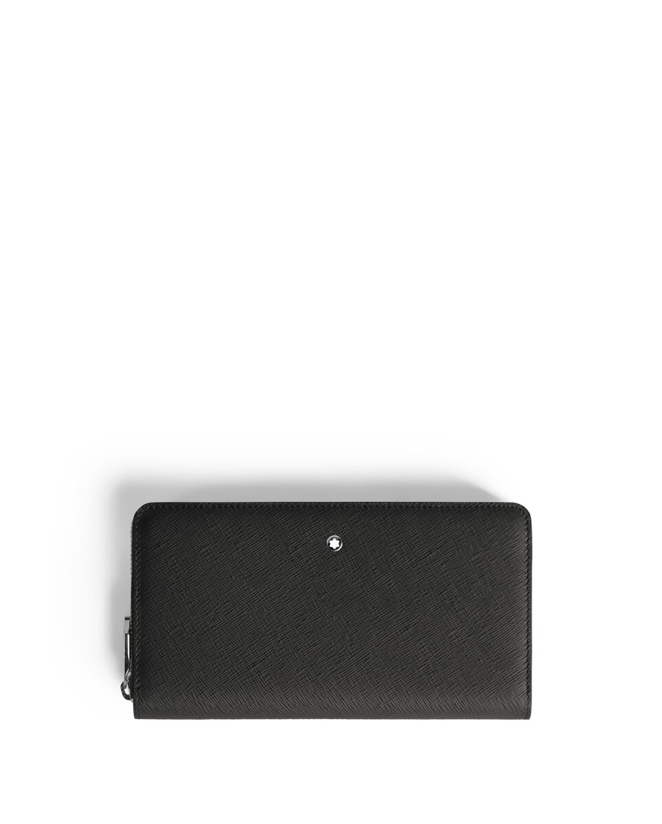 Cartera Montblanc de piel - Negro Negro-3