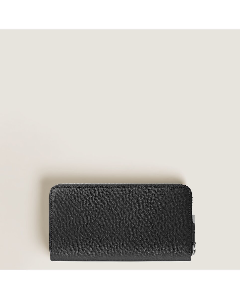 Cartera Montblanc de piel - Negro Negro-4