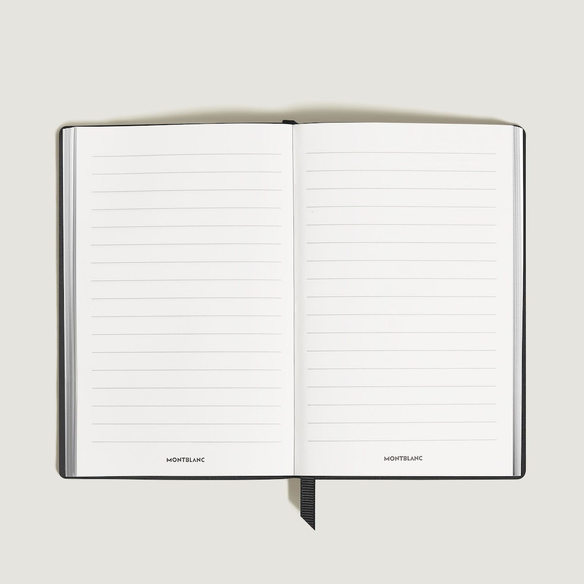 Cuaderno Montblanc de piel negro Negro-2