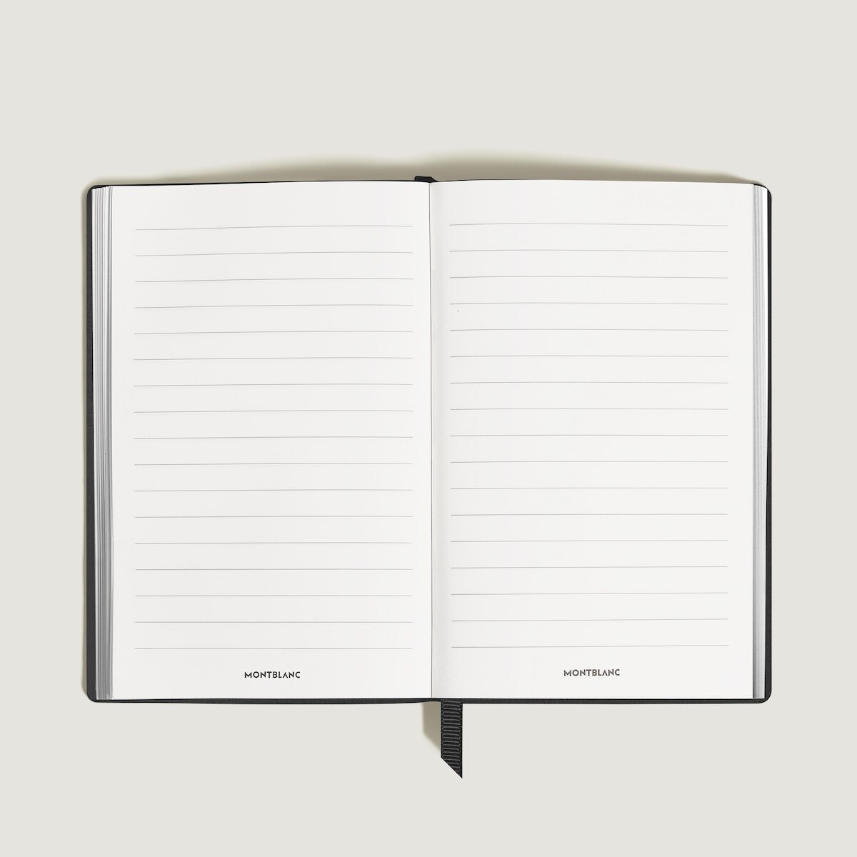 Cuaderno Montblanc de piel negro Negro-3