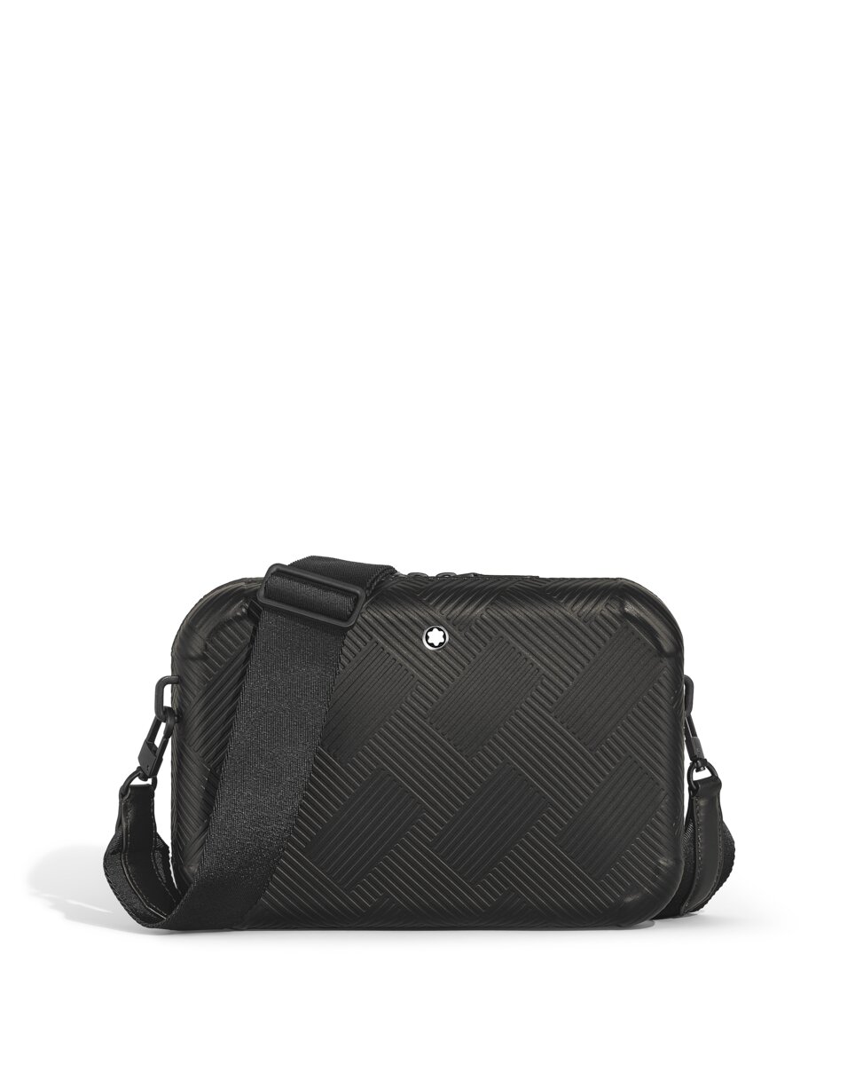 Imagen 0 de Bolso de hombre Montblanc de piel Negro