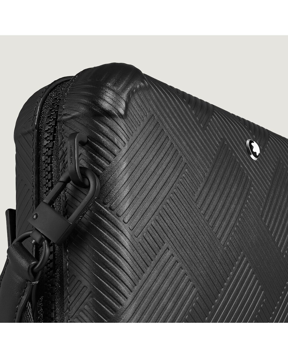 Imagen 4 de Bolso de hombre Montblanc de piel - Avellana Negro