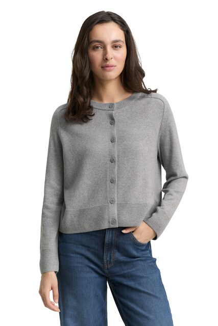 Imagen 0 de Cárdigan de mujer de punto con hombros de silla de montar