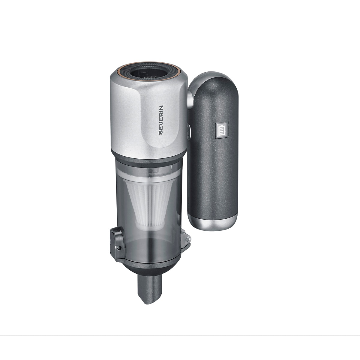 Aspiradora Inalámbrica 3 en 1, Severin HV7135 Duoboost - Gris Gris-2