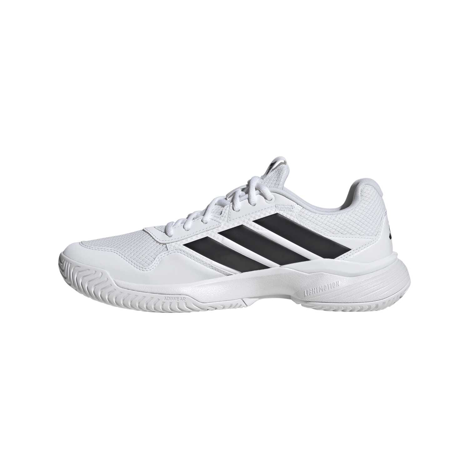 Imagen 3 de Zapatillas de tenis de hombre GAMECOURT 3 adidas - Blanco / Negro Blanco / Negro