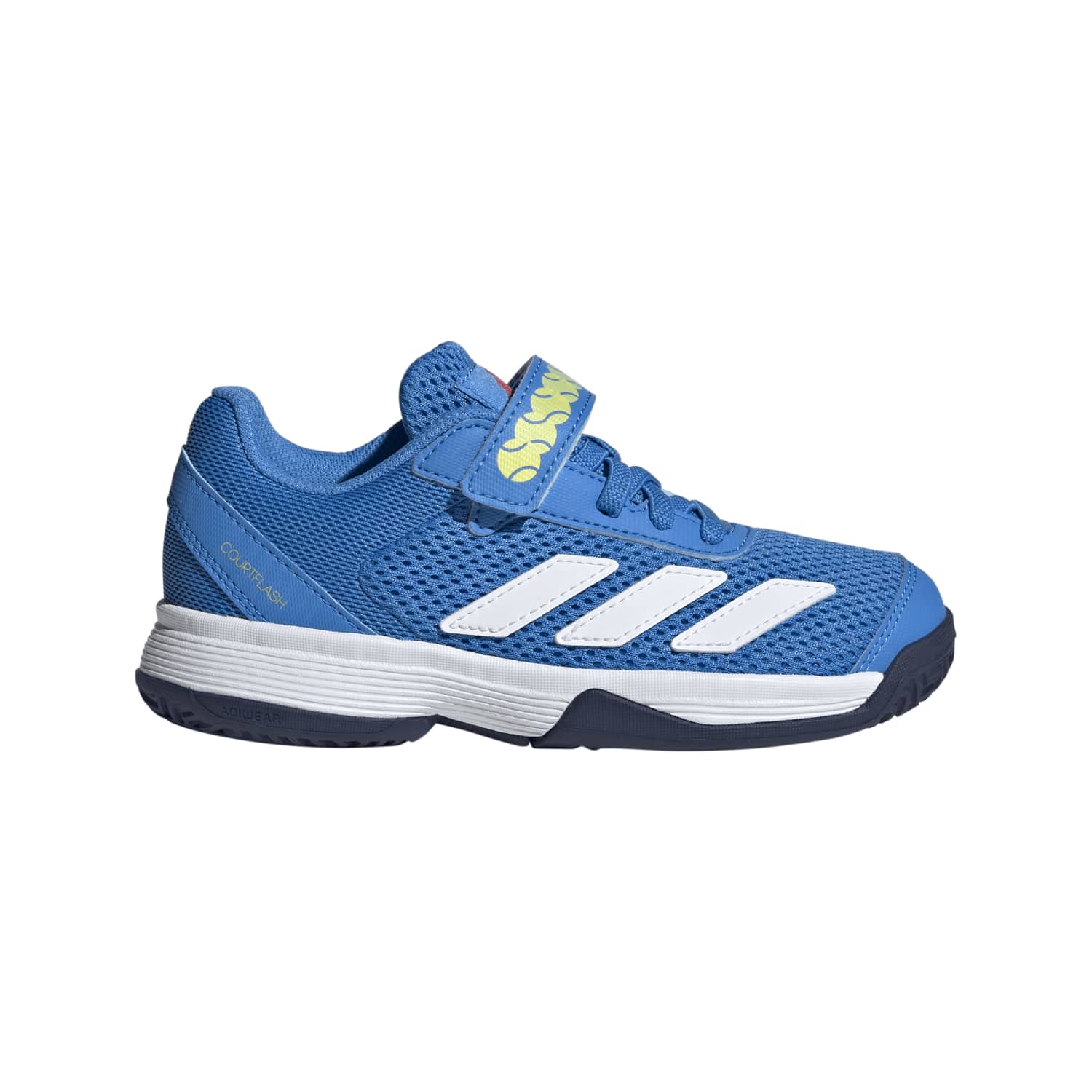 Zapatillas de tenis y pádel de niños COURTFLASH K COMFORT CLOSURE adidas - Azul Azul-1