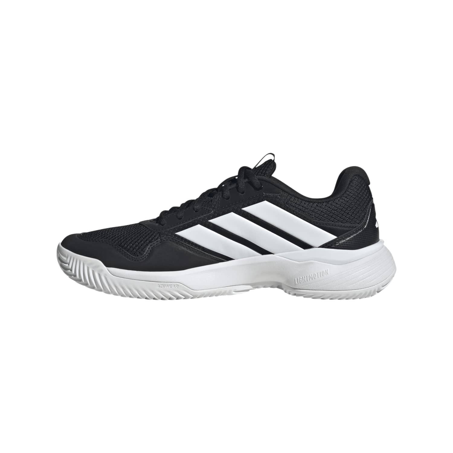 Zapatillas de tenis y pádel de hombre GAMECOURT 3 CLAY adidas - Negro / Blanco Negro / Blanco-3