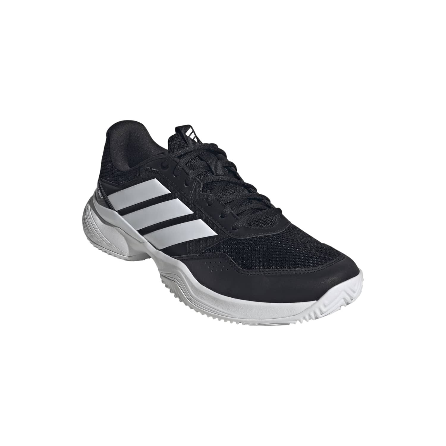 Zapatillas de tenis y pádel de hombre GAMECOURT 3 CLAY adidas - Negro / Blanco Negro / Blanco-4