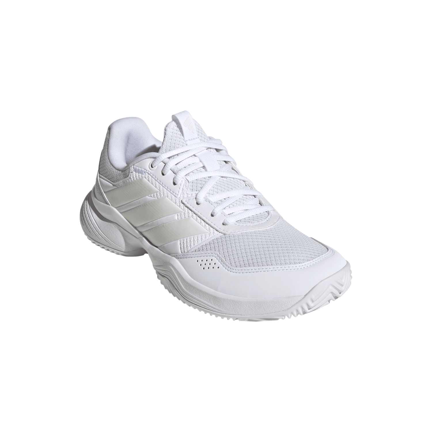 Zapatillas de tenis y pádel de mujer GAMECOURT 3 CLAY adidas - Blanco Blanco-4