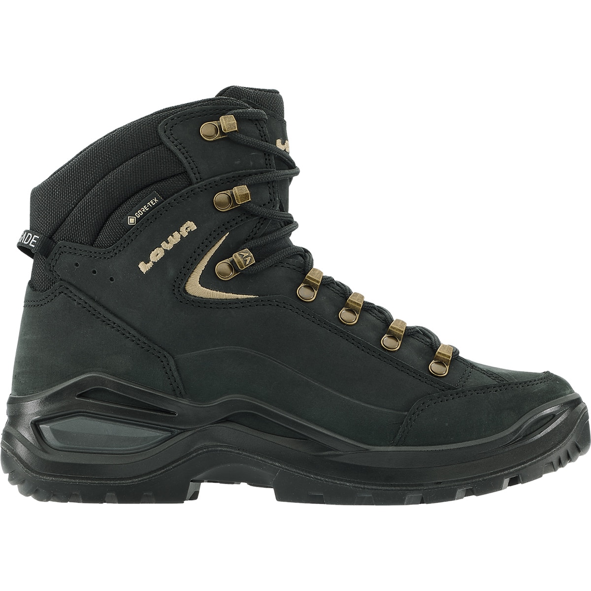 Lowa Botas de montaña de mujer Renegade Evo Gtx Negro