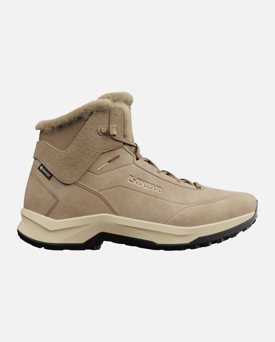 Lowa Botas de montaña de hombre Kaloya Winter GTX Mid Ws Gris