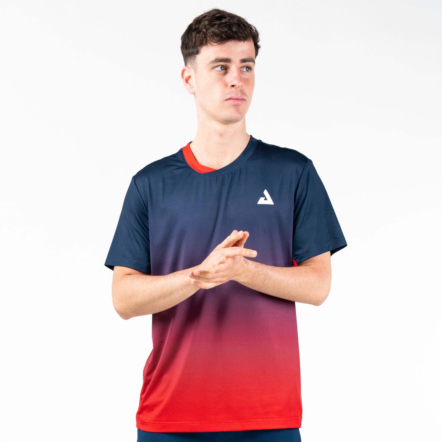 Joola Camiseta de tenis de mesa de hombre COMPETITION 26 Rojo / Azul marino
