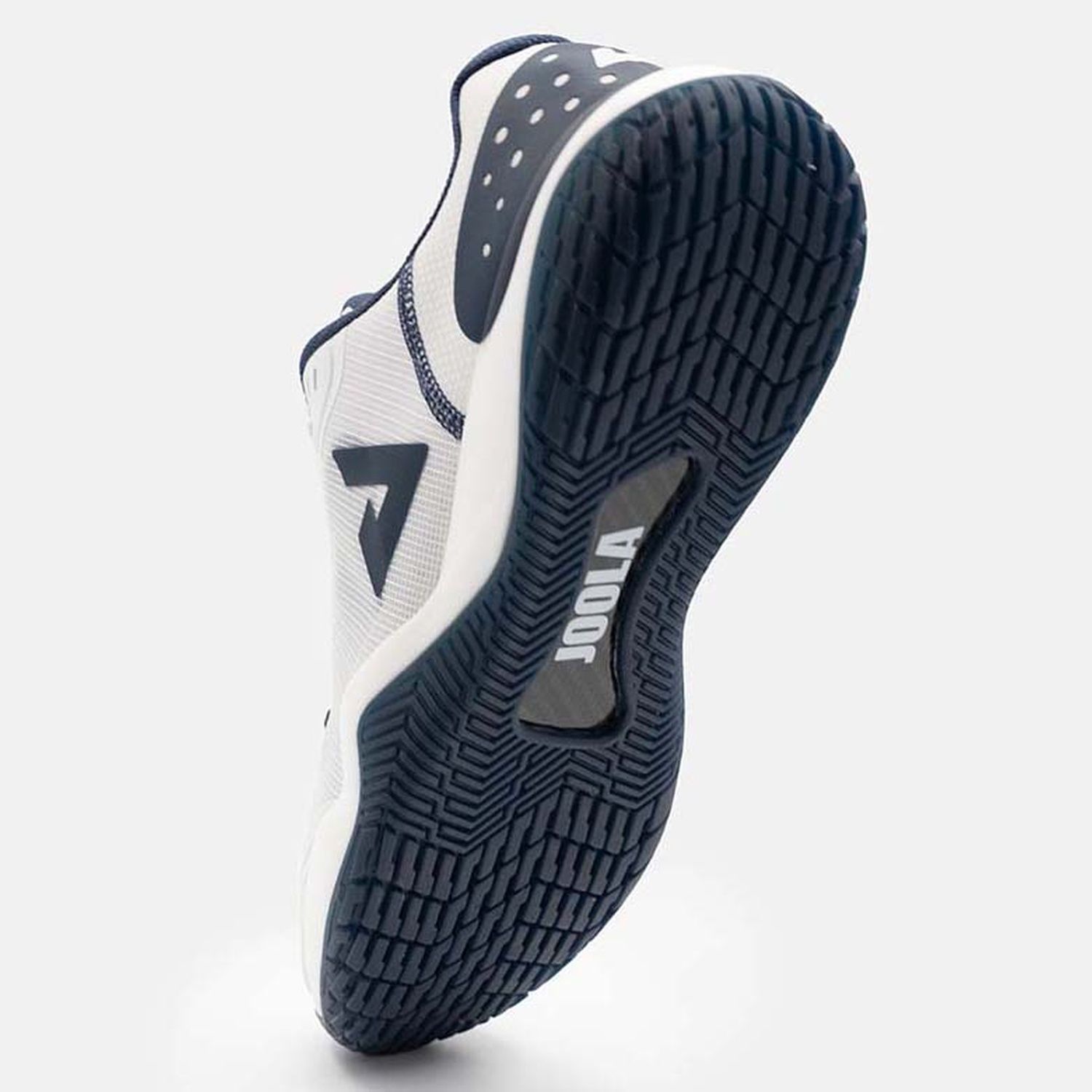 Zapatillas de pickleball de hombre R4LLY Joola - Blanco / Azul Blanco / Azul-5