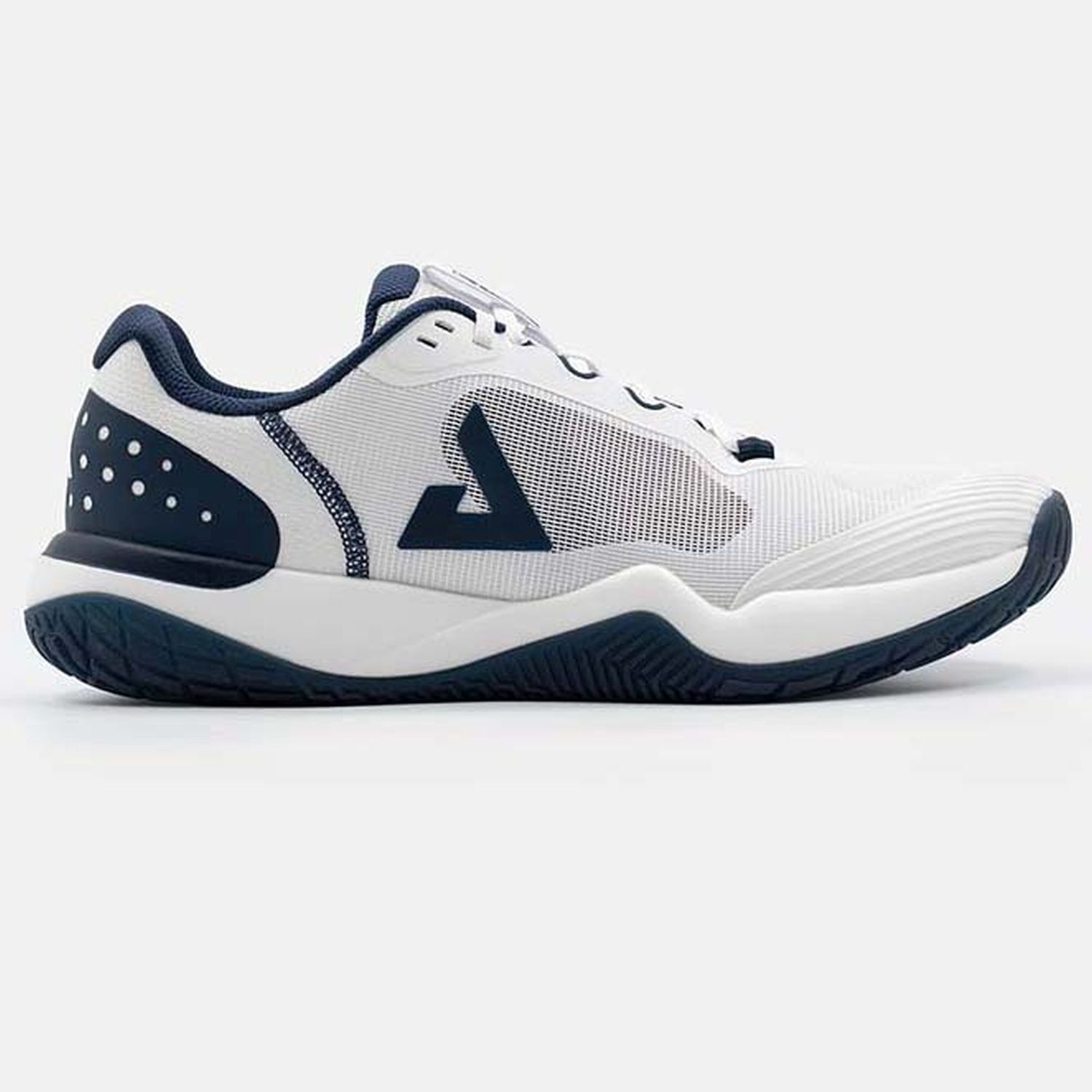 Zapatillas de pickleball de hombre R4LLY Joola - Blanco / Azul Blanco / Azul-10