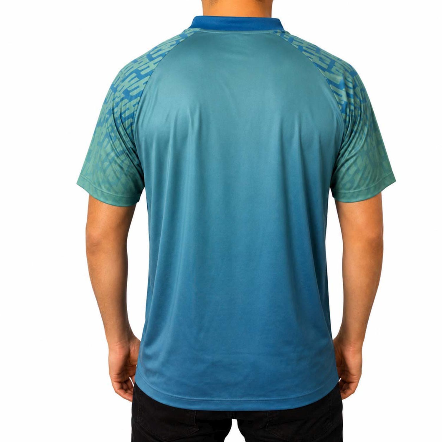 Imagen 2 de Camiseta de tenis de mesa de hombre HUGO CALDERANO MONOGRAM Joola - Azul Azul