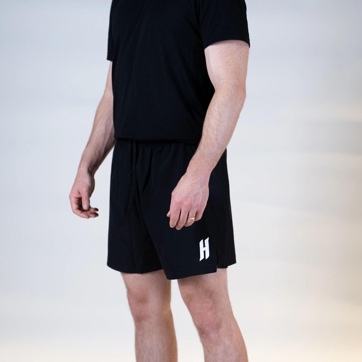 Imagen 2 de Pantalón corto de tenis de mesa HUGO CALDERANO Joola - Negro Negro