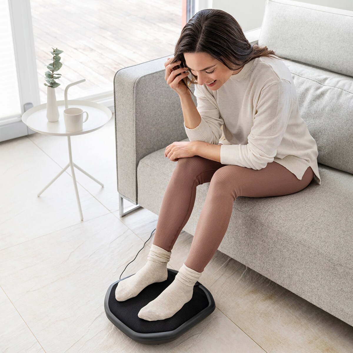 Aparato de masaje shiatsu Beurer FM-70 para pies y espalda