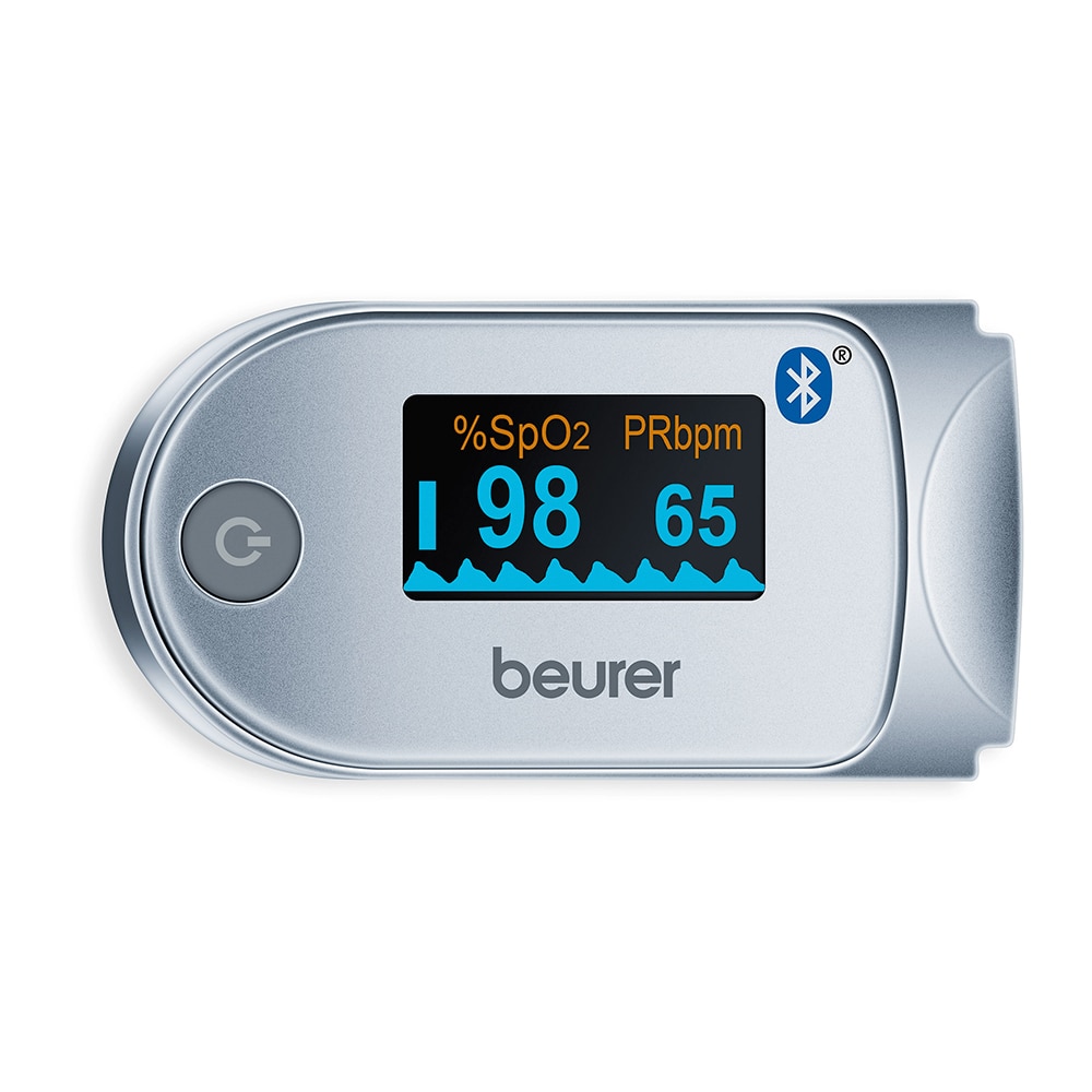 Imagen 2 de Pulsioxímetro Beurer PO-60 con Bluetooth - Gris Gris