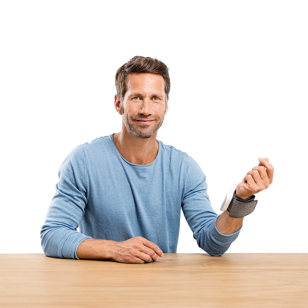 Tensiómetro de muñeca Beurer BC-51 con gran pantalla LCD - Blanco Blanco-3