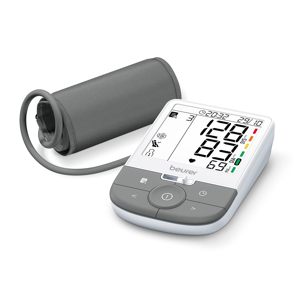 Beurer – Tensiómetro de brazo BM-53 con tecnología de medición de inflación.