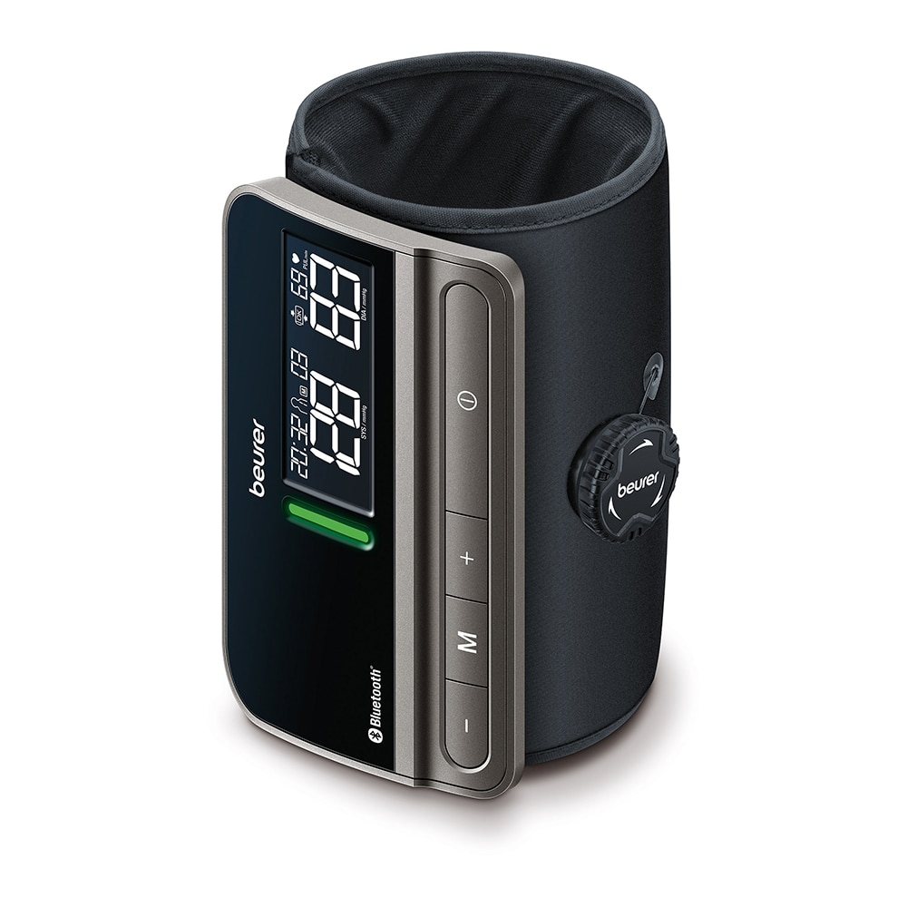 Tensiómetro de brazo Beurer BM-81 Bluetooth cierre fácil - Gris Gris-5