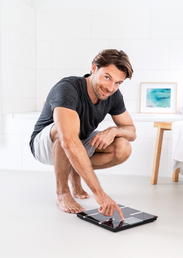 Imagen 2 de Báscula de baño digital diagnóstica con bluetooth BF-720 Beurer - Negro Negro