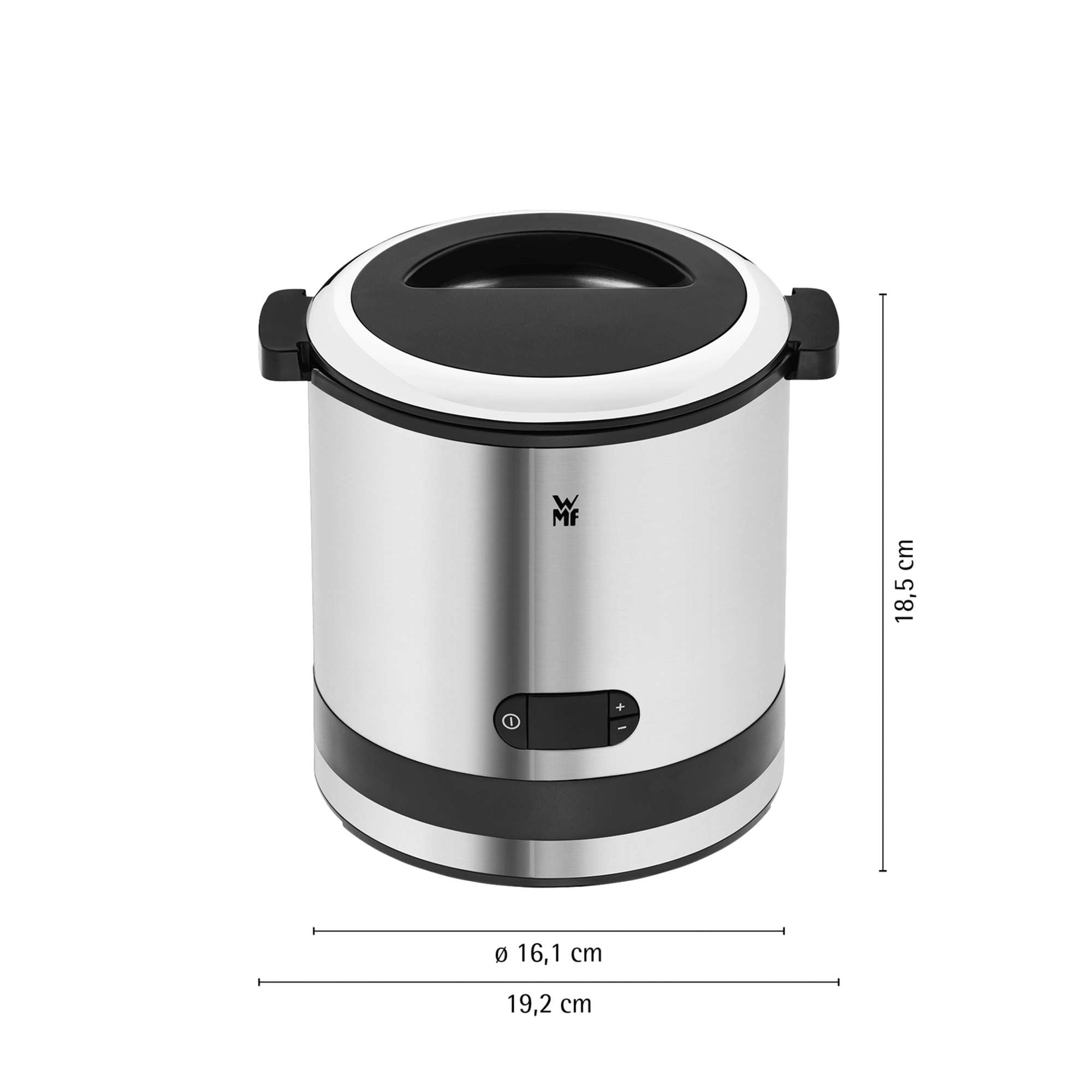 Imagen 3 de Heladera 3 en 1 WMF Kitchenminis 300 ml para yogur helado - Gris / Negro Gris / Negro