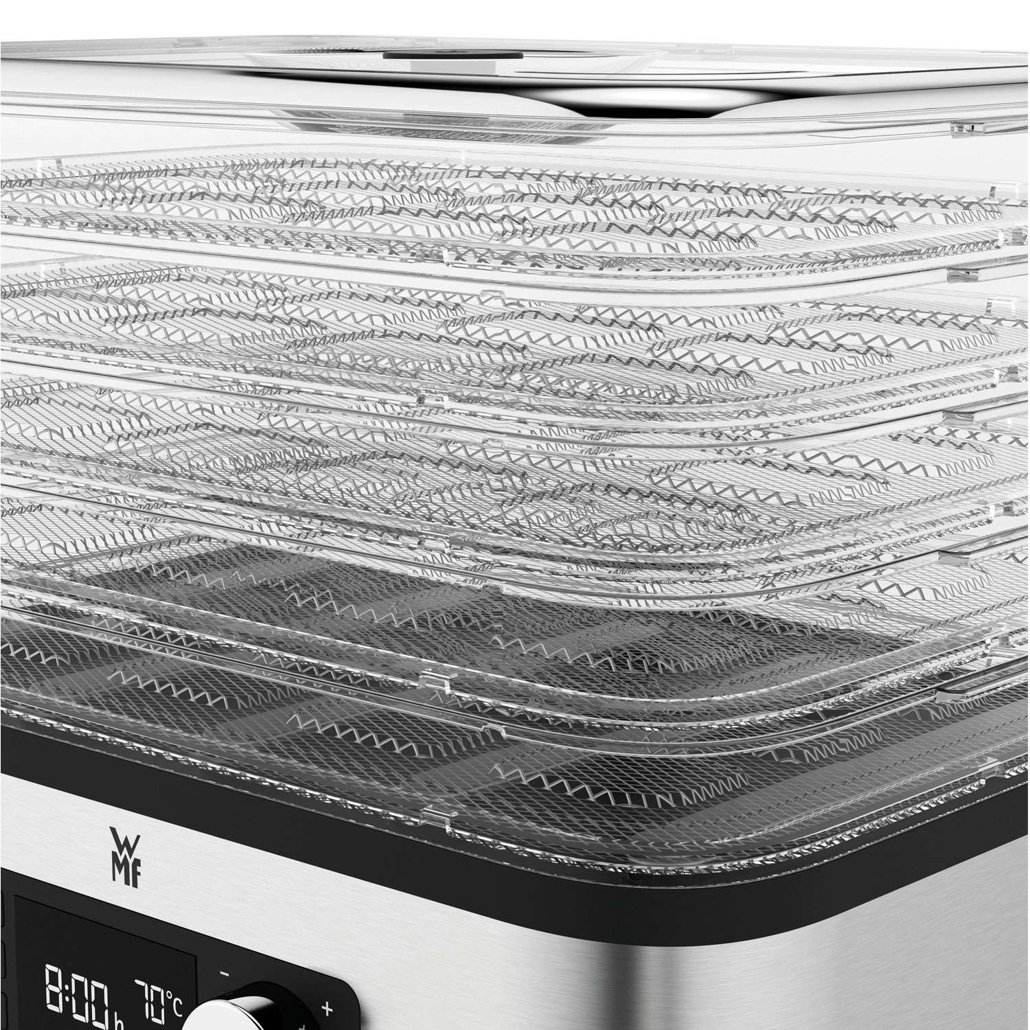 Deshidratadora WMF Kitchenminis Snack to go - Plata Plata-3