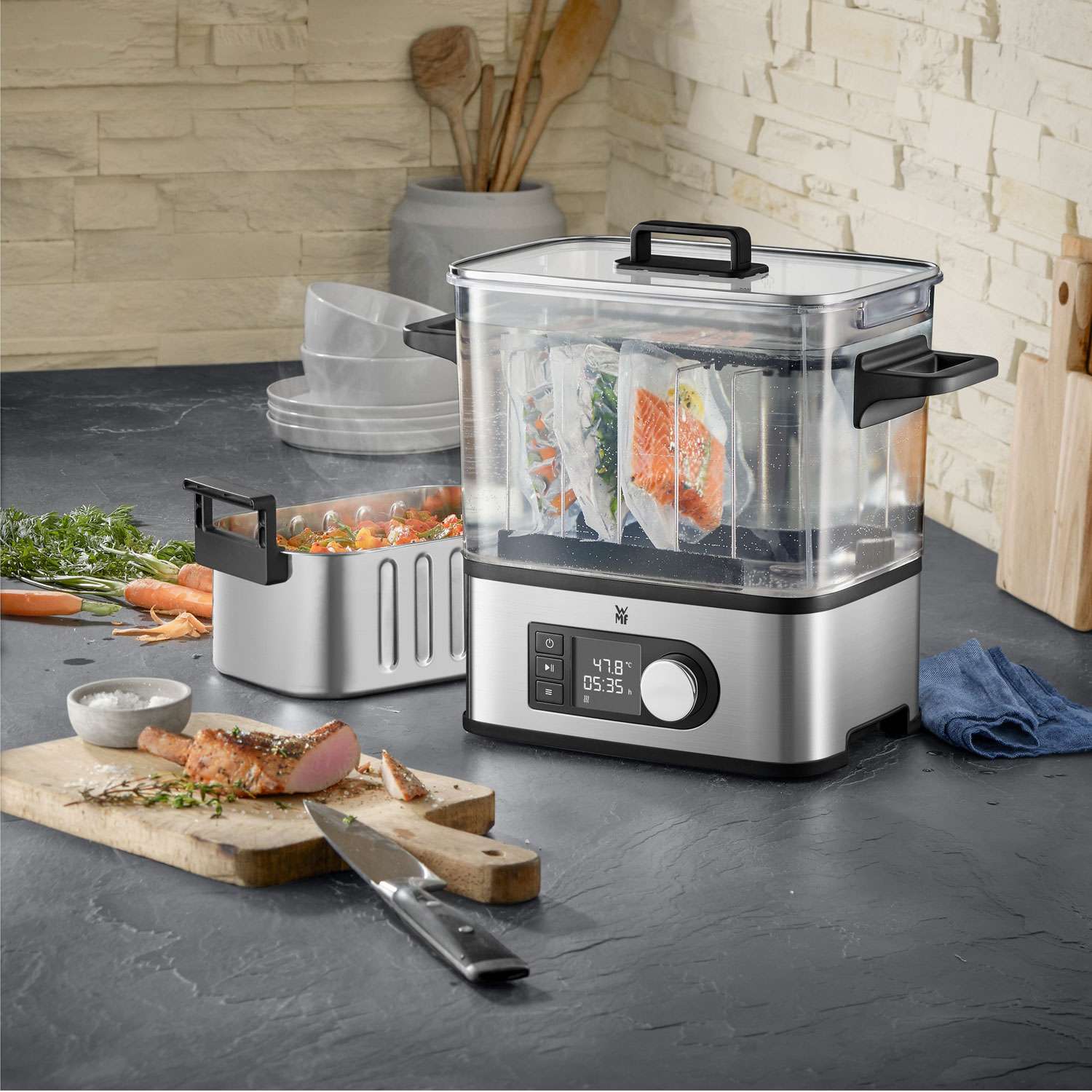 Cocedora al vacío WMF Lono Sous-Vide - Plata Plata-5
