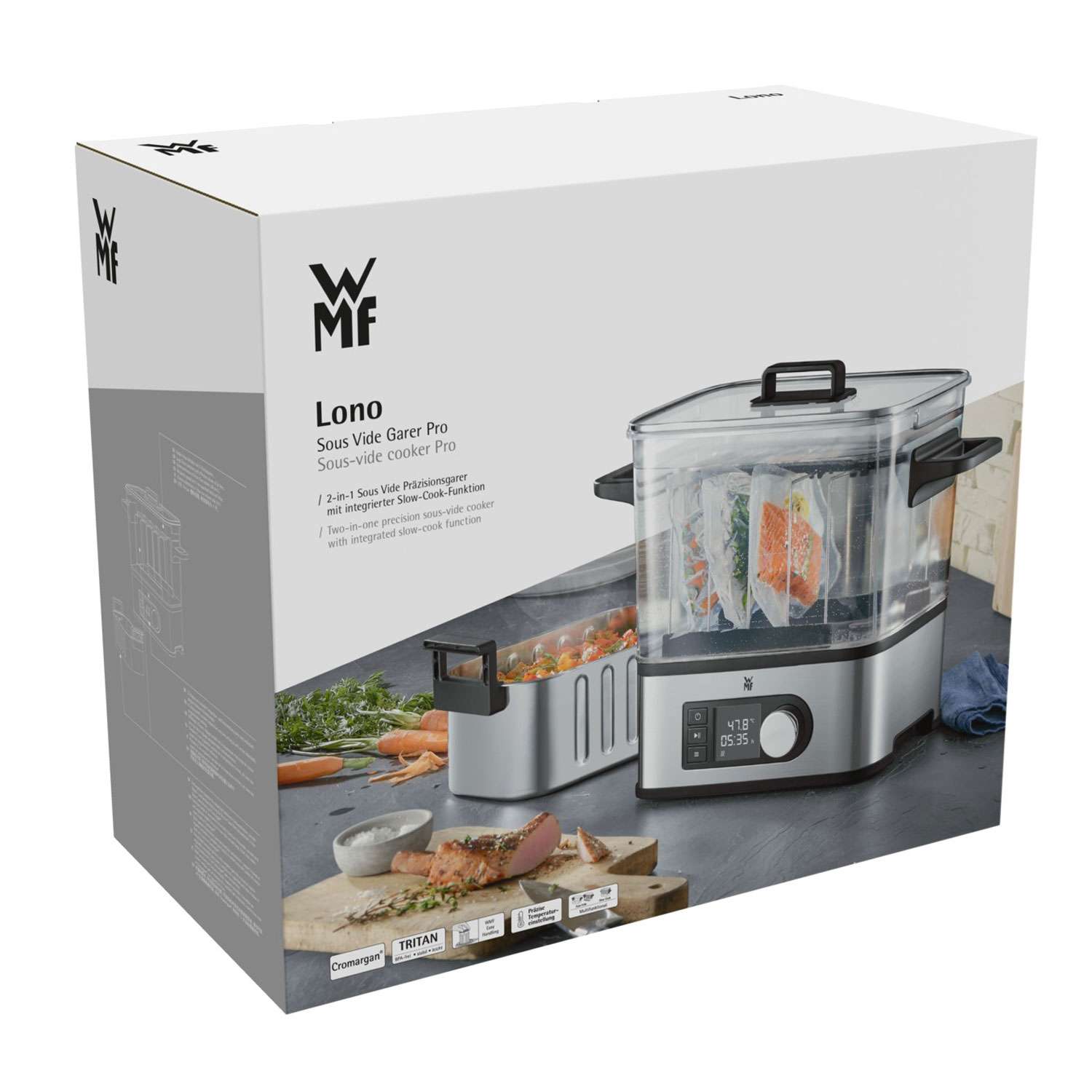 Cocedora al vacío WMF Lono Sous-Vide - Plata Plata-6